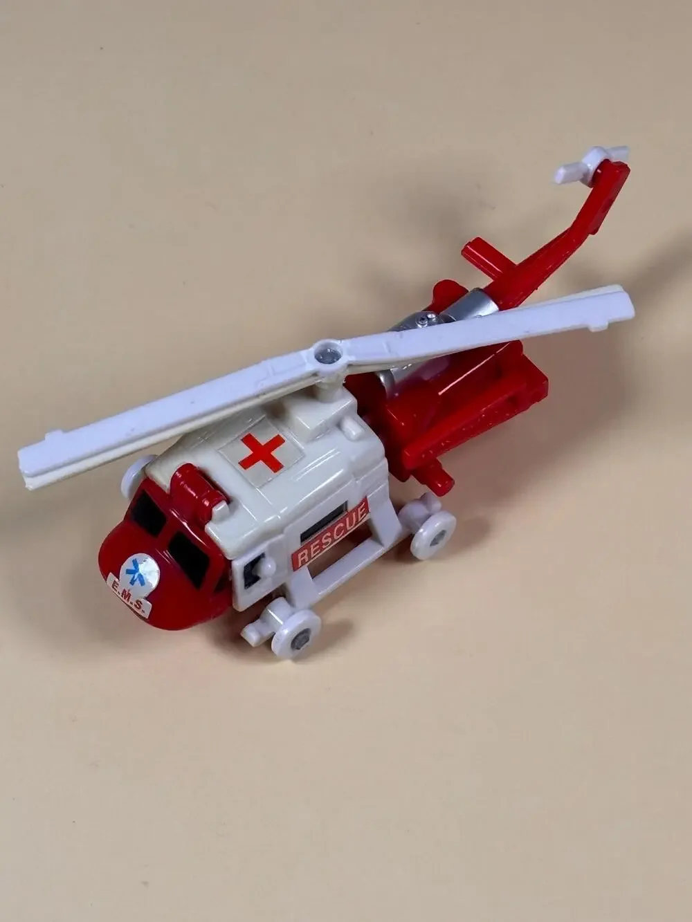Vintage Transformers G1 KO Knockoffs Blades Helicopter Figure 1986 Rescue